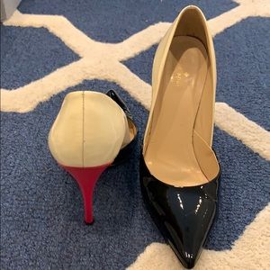 Kate space multi-colored pumps
